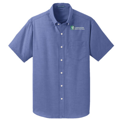 Port Authority Short Sleeve SuperPro Oxford Shirt Thumbnail