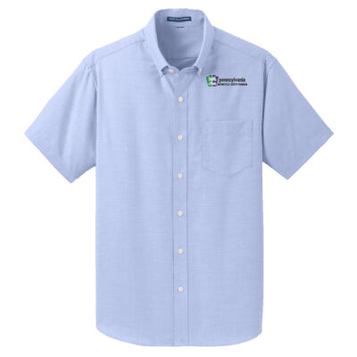 Port Authority Short Sleeve SuperPro Oxford Shirt Thumbnail