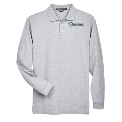 Devon & Jones Men’s  Pima Piqué Long-Sleeve Polo Thumbnail
